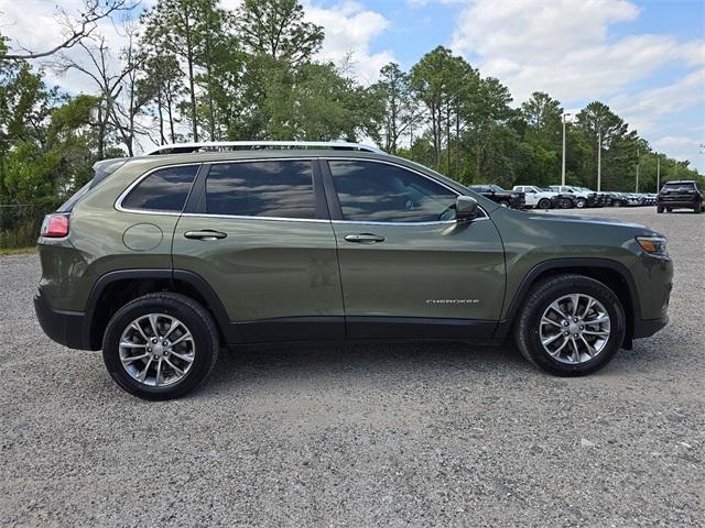 used 2021 Jeep Cherokee car, priced at $19,445