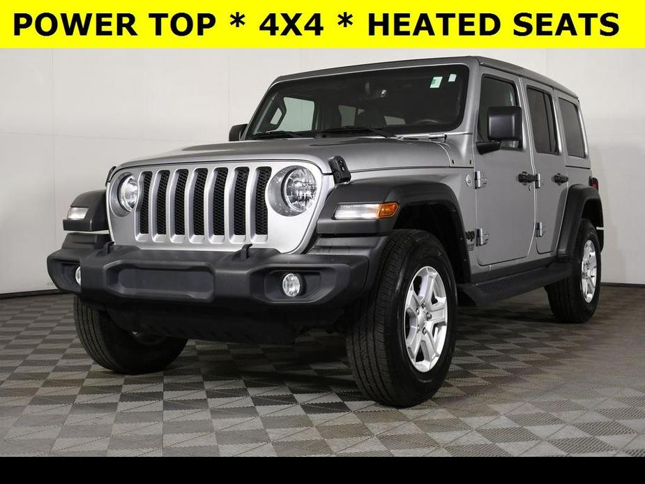 used 2021 Jeep Wrangler Unlimited car, priced at $34,125