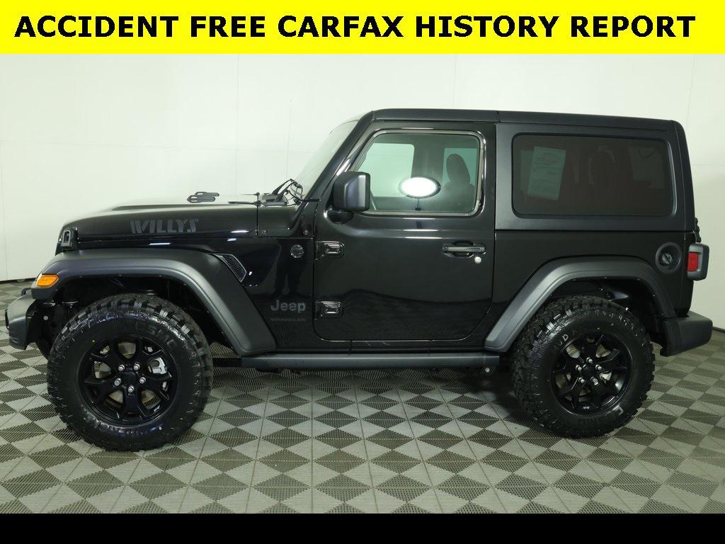 used 2022 Jeep Wrangler car, priced at $24,999