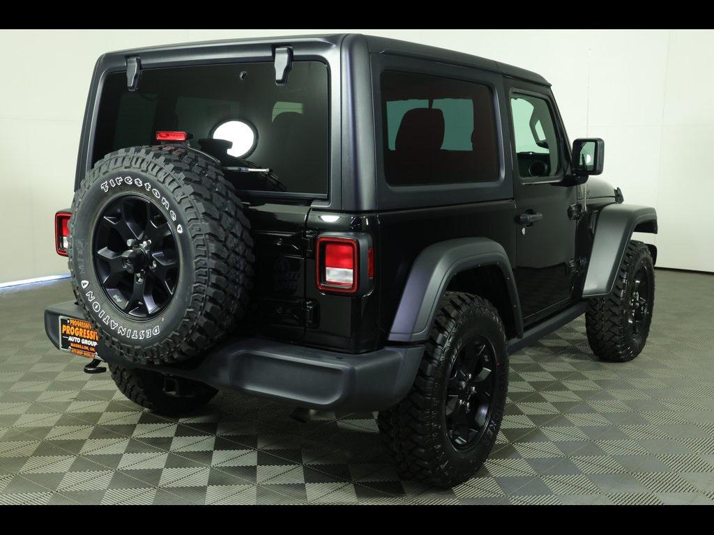used 2022 Jeep Wrangler car, priced at $24,999
