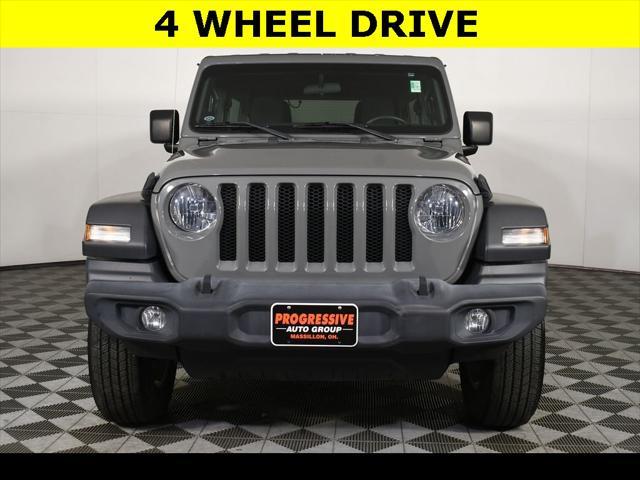 used 2021 Jeep Wrangler Unlimited car, priced at $32,021