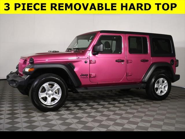 used 2022 Jeep Wrangler Unlimited car, priced at $35,976