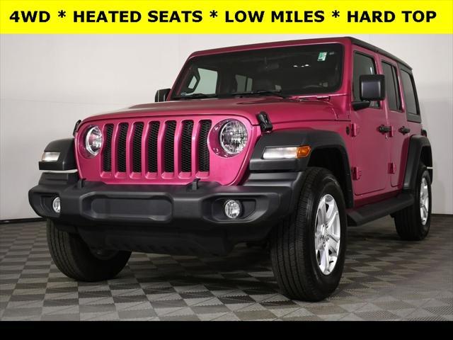 used 2022 Jeep Wrangler Unlimited car, priced at $35,976