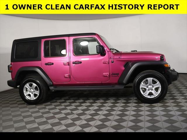 used 2022 Jeep Wrangler Unlimited car, priced at $35,976