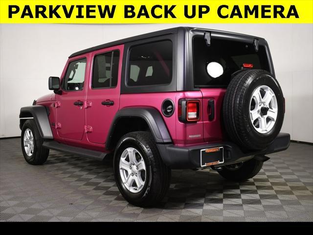 used 2022 Jeep Wrangler Unlimited car, priced at $35,976