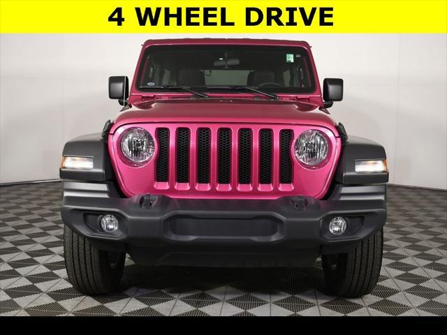 used 2022 Jeep Wrangler Unlimited car, priced at $35,976