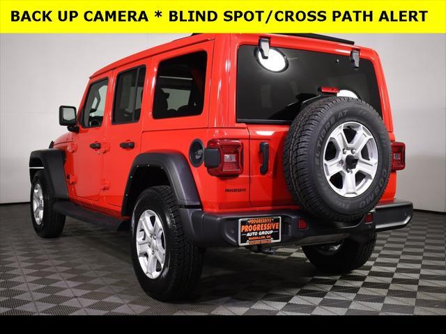 used 2021 Jeep Wrangler Unlimited car, priced at $31,651
