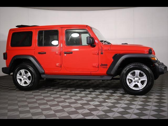 used 2021 Jeep Wrangler Unlimited car, priced at $31,651