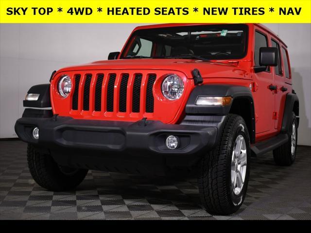 used 2021 Jeep Wrangler Unlimited car, priced at $31,651