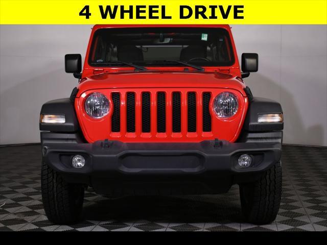 used 2021 Jeep Wrangler Unlimited car, priced at $31,651
