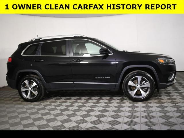 used 2021 Jeep Cherokee car, priced at $26,627