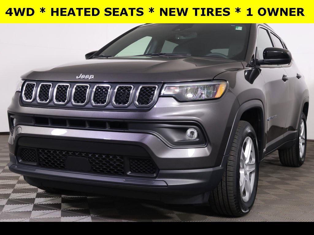 used 2023 Jeep Compass car, priced at $21,999
