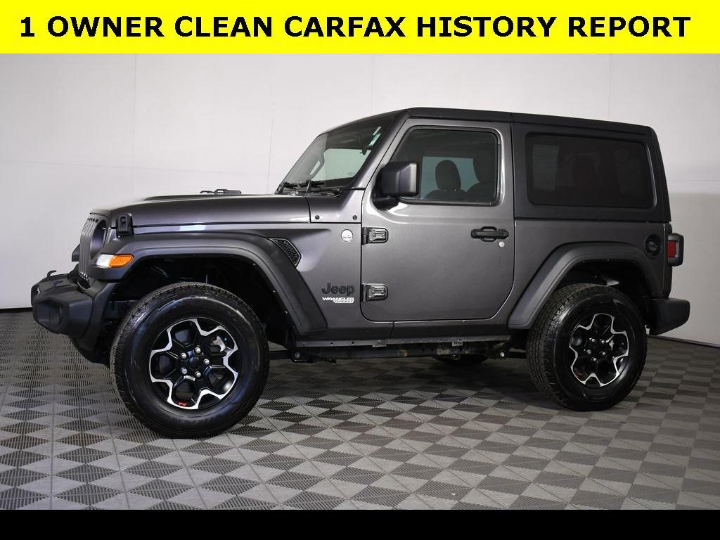 used 2021 Jeep Wrangler car, priced at $24,375