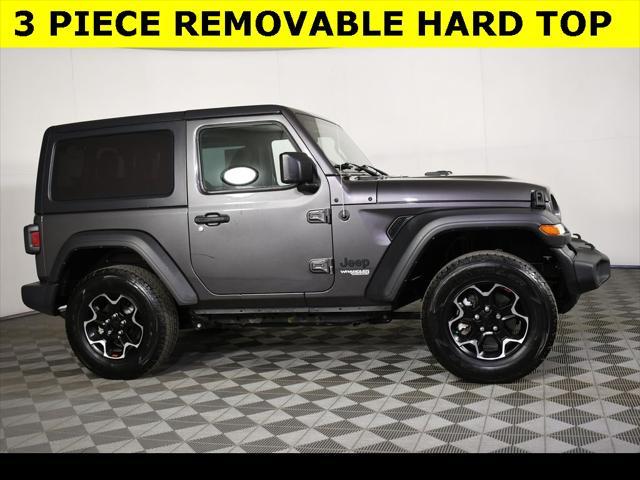 used 2021 Jeep Wrangler car, priced at $27,708