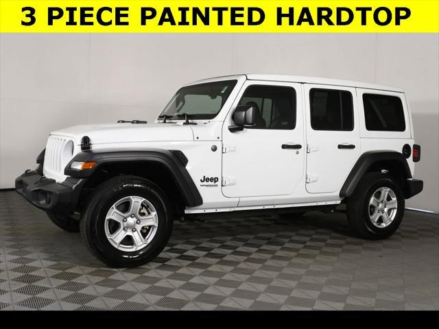 used 2022 Jeep Wrangler Unlimited car, priced at $37,125