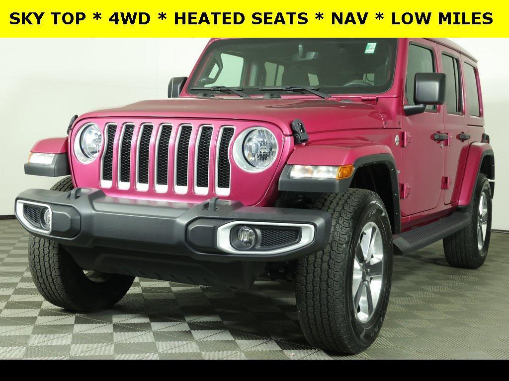 used 2021 Jeep Wrangler Unlimited car, priced at $37,914