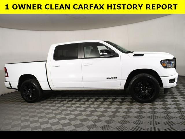 used 2021 Ram 1500 car, priced at $33,209