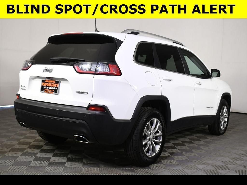 used 2021 Jeep Cherokee car, priced at $18,800