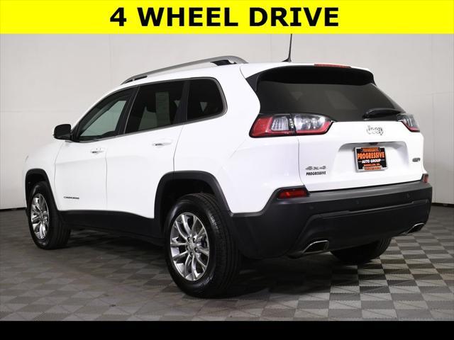 used 2021 Jeep Cherokee car, priced at $22,404