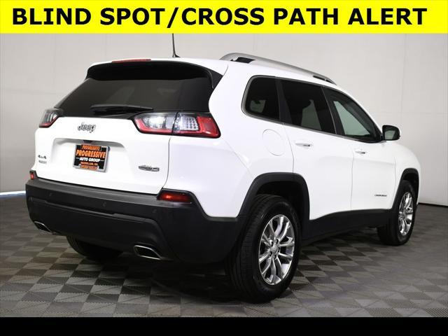 used 2021 Jeep Cherokee car, priced at $22,404
