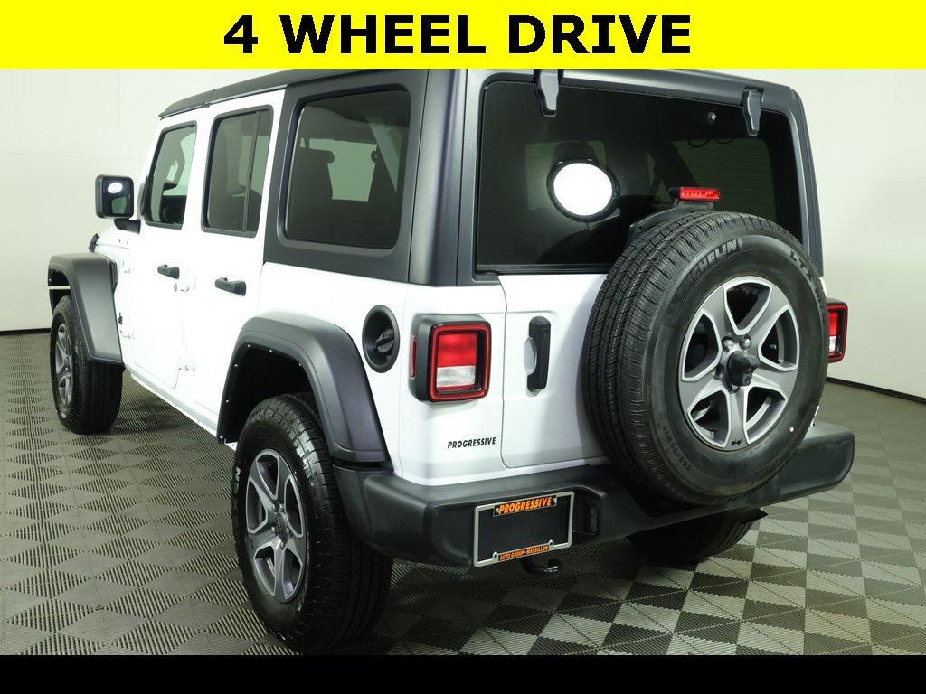 used 2022 Jeep Wrangler Unlimited car, priced at $27,208
