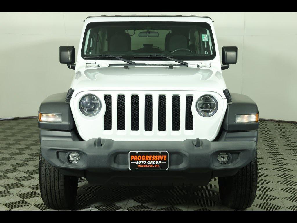 used 2022 Jeep Wrangler Unlimited car, priced at $27,208