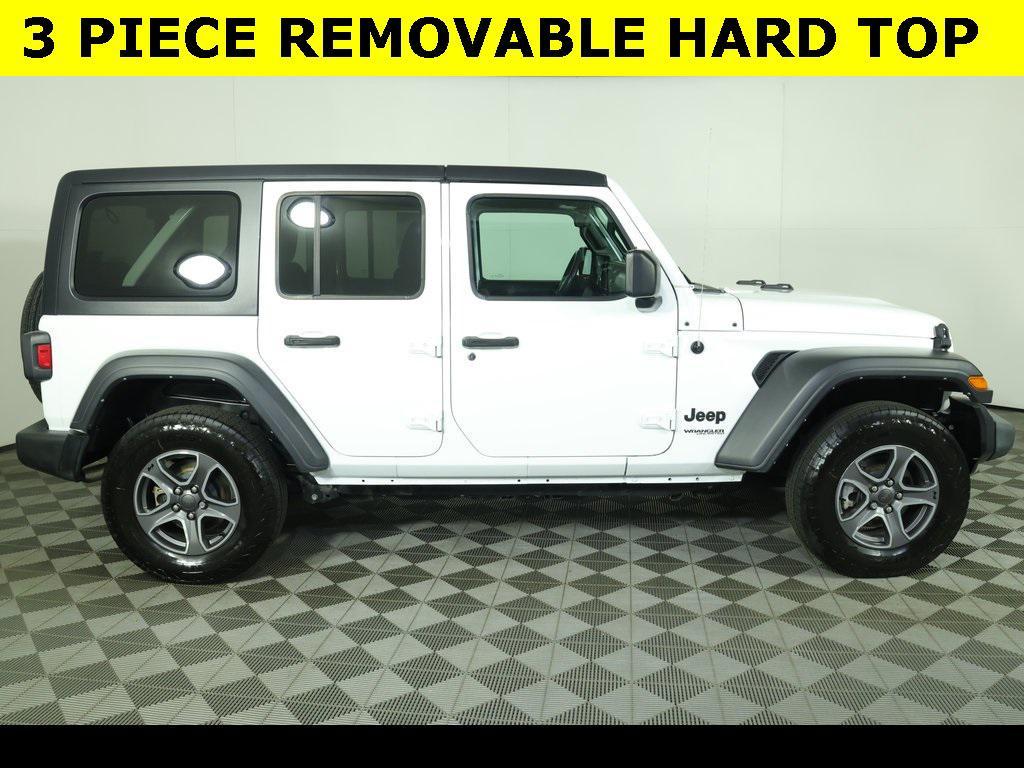 used 2022 Jeep Wrangler Unlimited car, priced at $27,208