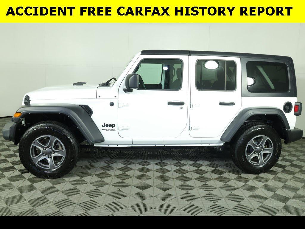 used 2022 Jeep Wrangler Unlimited car, priced at $27,208