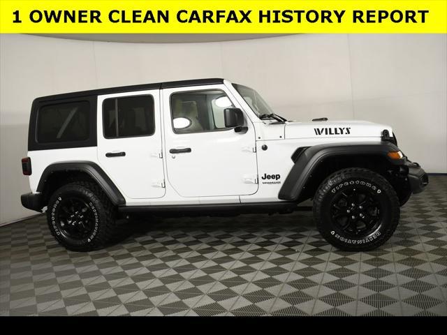 used 2021 Jeep Wrangler car, priced at $32,986