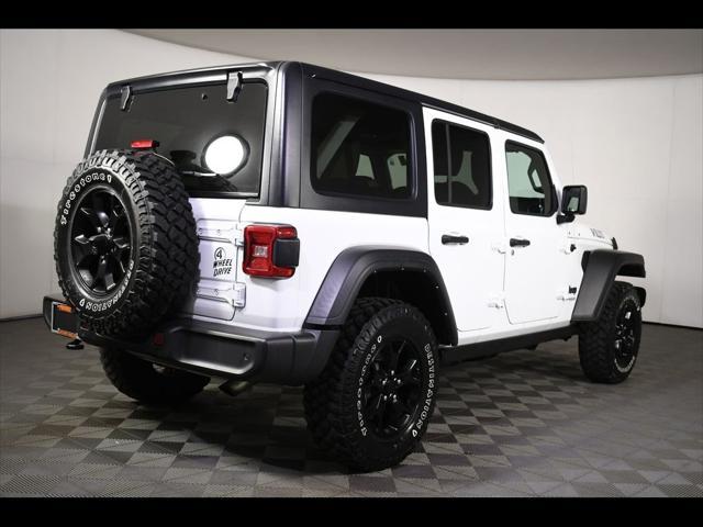 used 2021 Jeep Wrangler car, priced at $32,986