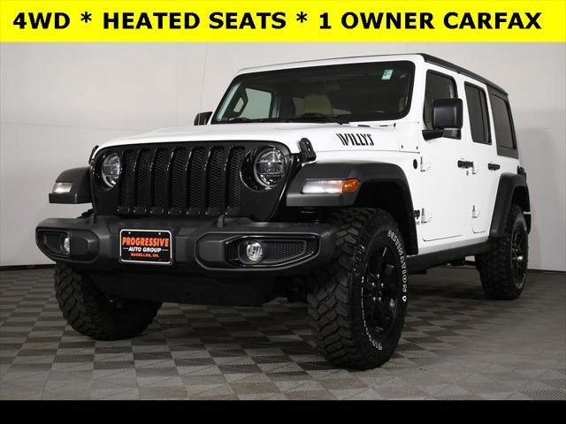 used 2021 Jeep Wrangler car, priced at $29,887