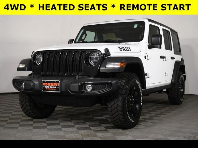 used 2021 Jeep Wrangler car, priced at $32,986