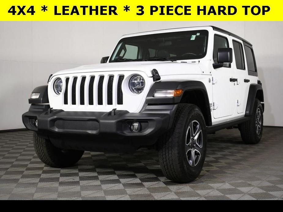 used 2020 Jeep Wrangler Unlimited car, priced at $31,425