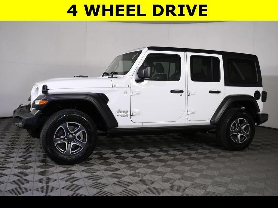 used 2020 Jeep Wrangler Unlimited car, priced at $33,992
