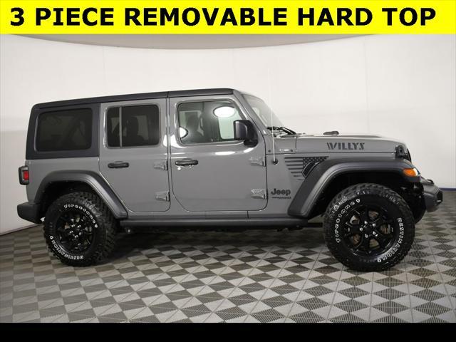 used 2021 Jeep Wrangler car, priced at $31,665