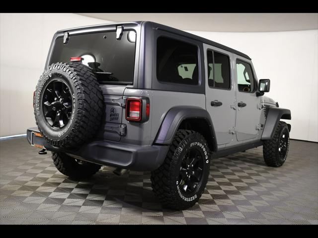 used 2021 Jeep Wrangler car, priced at $31,665