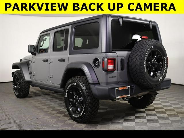 used 2021 Jeep Wrangler car, priced at $31,665