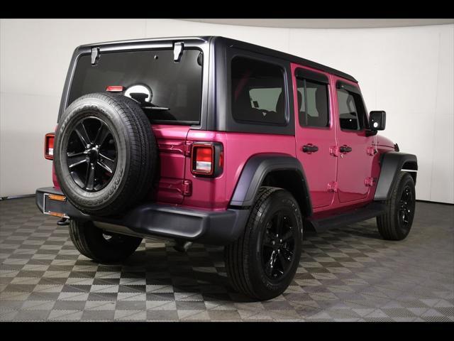 used 2021 Jeep Wrangler Unlimited car, priced at $35,295