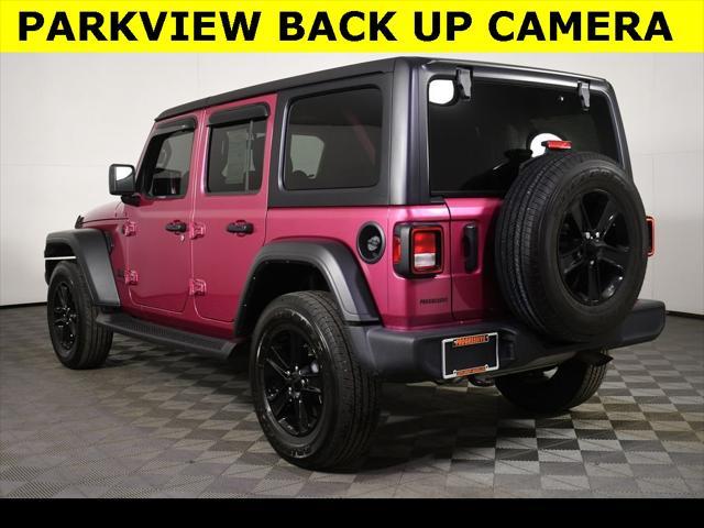 used 2021 Jeep Wrangler Unlimited car, priced at $35,295