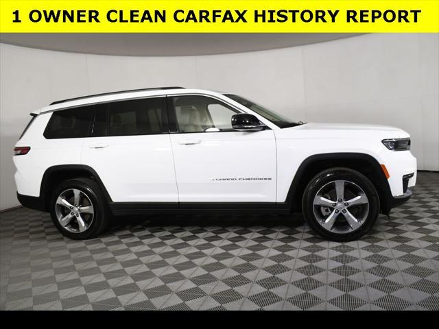used 2021 Jeep Grand Cherokee L car, priced at $31,950