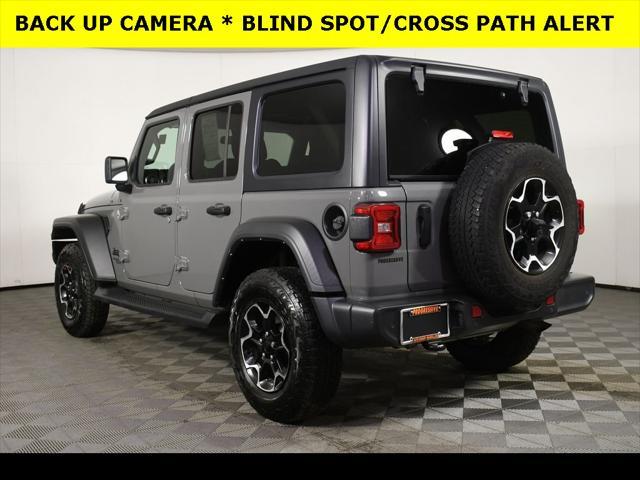 used 2021 Jeep Wrangler Unlimited car, priced at $29,105