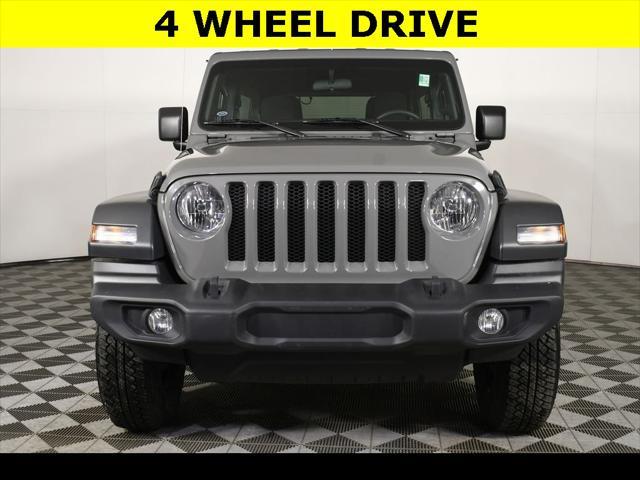 used 2021 Jeep Wrangler Unlimited car, priced at $29,105