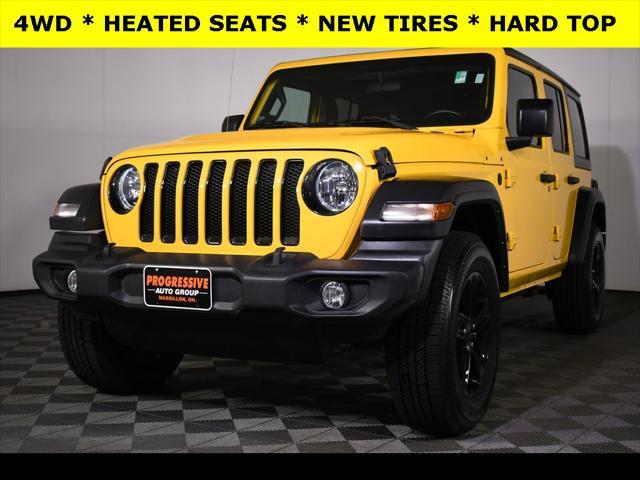used 2021 Jeep Wrangler Unlimited car, priced at $30,000