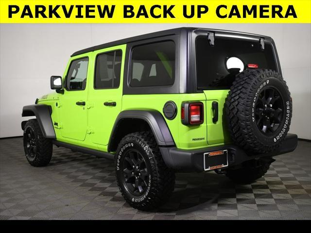 used 2021 Jeep Wrangler car, priced at $30,499