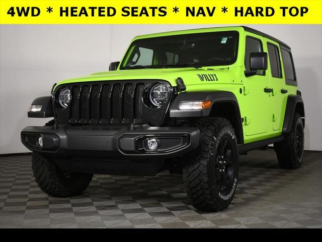 used 2021 Jeep Wrangler car, priced at $30,499