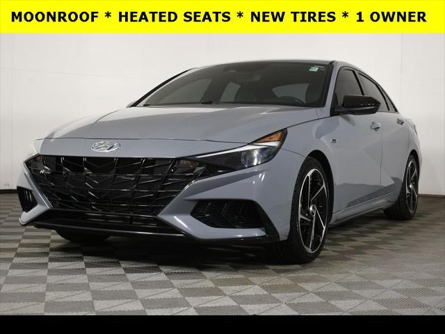 used 2022 Hyundai Elantra car, priced at $24,500