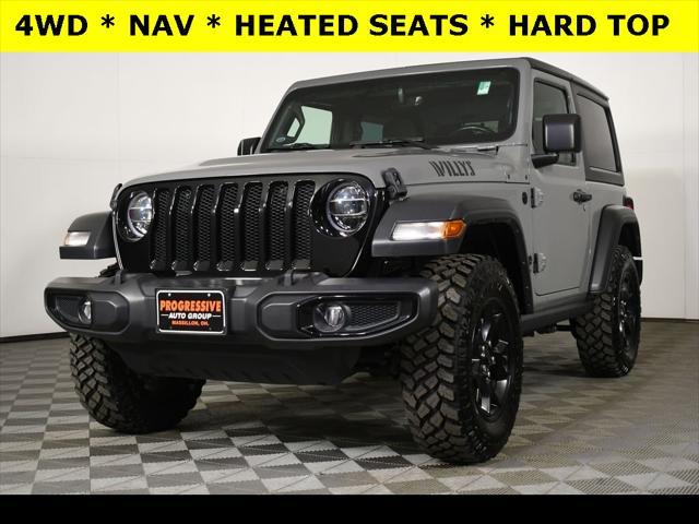 used 2021 Jeep Wrangler car, priced at $27,415