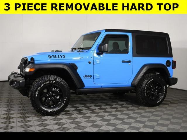 used 2021 Jeep Wrangler car, priced at $34,645