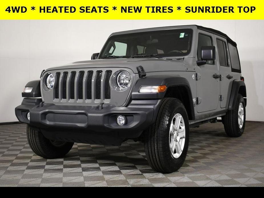used 2021 Jeep Wrangler Unlimited car, priced at $31,482