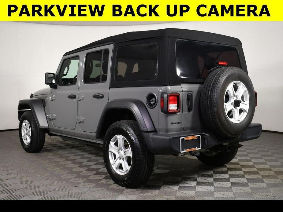 used 2021 Jeep Wrangler Unlimited car, priced at $33,925
